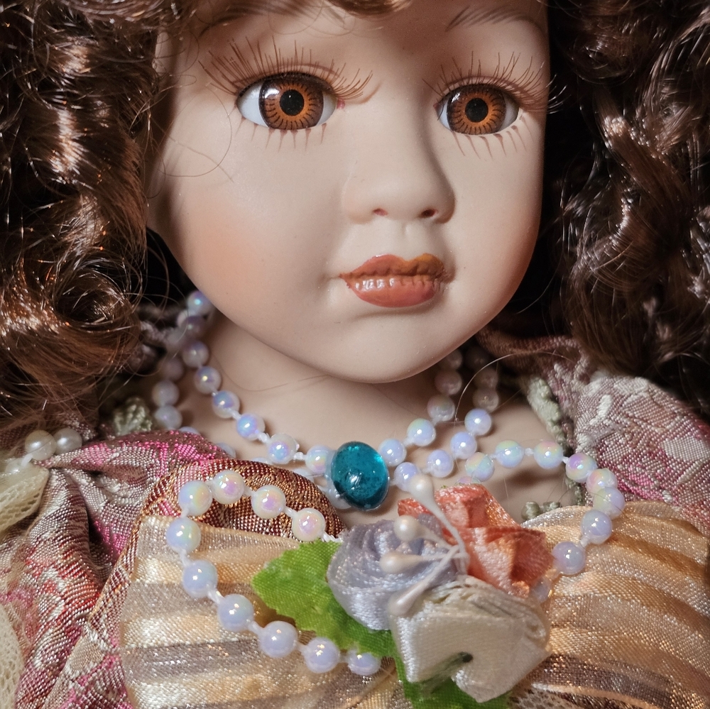 ASHLEY BELL COLLECTION PORCELAIN 18"DOLL